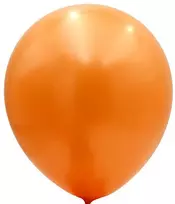 Oranžiniai perlamutriniai balionai, 100 vnt.