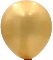 Auksiniai perlamutriniai balionai, 100 vnt.