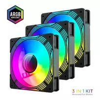 Gamemax Case Fan | KF300R BK | Juodas