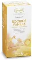 Raudonoji arbata Ronnefeldt Rooibos Vannila, su vokeliu, 25 pakeliai
