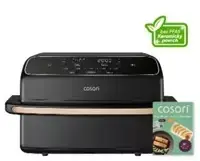 Gruzdintuvė Cosori Dual Blaze Twin Fry Compact horkovzdušná fritéza 8,6 L, keramika, juoda