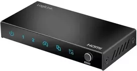 Šakotuvas LogiLink Splitter hdmi, 1x2-port 4k/60hz