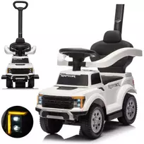 Milly Mally Važiuoklė su rączką Ford F-150 3w1 Baltas