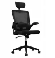 Juoda ergonominė biuro kėdė Ergo Lite LVNSystem