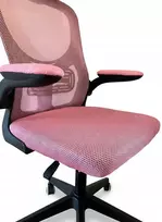 Pink Ergonominė biuro kėdė FIBI Rožinė-Juodas su mikro tinkleliu