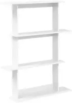 Sieninė lentyna Balta 100 x 20 x 126 cm
