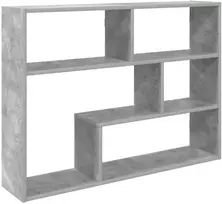 Sieninė lentyna Sieninis Pilka 95 x 20 x 69,5 cm