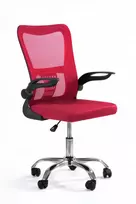 Sesto Senso ergonominė biuro kėdė V8 su atlenkiamais porankiais, raudona