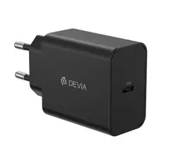 Devia sieninis įkroviklis Rocket PD 45W 1x USB-C juodas