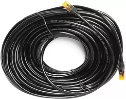 Lexton 8P8C CAT6e UTP Connection network Cable (patchcord) 25m juodas