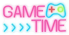 Telforceone Forever Light Neon PLEXI LED GAME TIME daugiaspalvis FPNE34