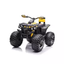 Super Toys Vaikiškas elektrinis keturratis HATIS, geltonas