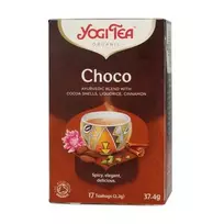 Yogi Tea Yogi arbata – šokoladinė – biologiškai aktyvios medžiagos, 17 arbatos pakelių
