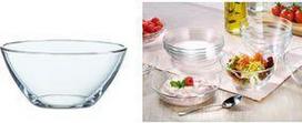 Esmeyer Arcoroc Glasschale COSMOS, 270 ml aus gehärtetem Glas, spülmaschinengeeignet, - 12 Stück (410-002)