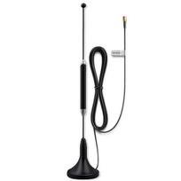 4G LTE 600-2700MHz antena su magnetiniu pagrindu - 5dBi - SMA - vidinė - Qoltec 57059