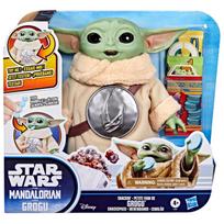 STAR WARS Figure Snacking Grogu with accessory 16,5 cm