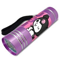 HELLO KITTY KUROMI Aliumininis žibintuvėlis, 9 LED