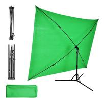 Andoer 2x1.5m/ 6.5x4.9ft Baltas nuotraukų fonas Fotografijos foninis ekranas su reguliuojamu trikoju balta