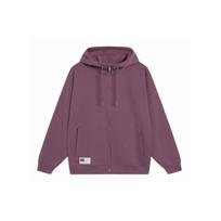 LiNing Solid Color Zip-Up Long Sleeve Sweatshirt Men Tops Vintage-Rose-Red AWDT071-8 XXL