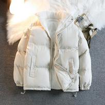 Padded-on Men's New Winter Hong Kong Fengchao Brand Lamb Wool Cotton-padded Clothes with Fleece and Thickened Padded Jackets S balta