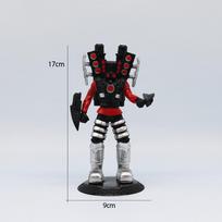 Skibidi Toilet Man Monitor Man Titan Speaker Man Titan TV Man PVC Action Figure Model Toys Collection Kid Doll Gift