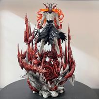 33cm Bleach Hollow Ulquiorra Cifer Kurosaki Ichigo GK PVC Veiksmo figūrėlė Anime figūrėlė Statulėlė Modelis Žaislai Kolekcija Lėlė Dovana