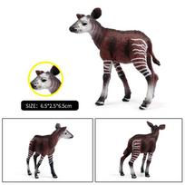 Oenux Klasikiniai Laukiniai Afrikos Gyvūnai Imitacija Okapis Gnu Veiksmo Figūrėlės Figūrėlės PVC Modelis Švietimo Mokyklos Vaikų Žaislai Dovana