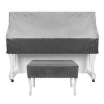 Half Covered Piano Anti Dust Cover, Anti-Dust Cover Key Cover Cloth for 88 Keys Acoustic Digital Piano Electric Keyboard 1