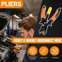 Hose Connector Removal Tool, Push To Connect Quick Fittings Disconnect Tool, Line Disconnect Release Pliers One Size