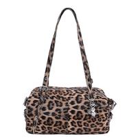 Women's Large Capacity Leopard Print Crossbody Tote - New 2025 Autumn/Winter Casual Fashion Commute Shoulder Bag. 31x15x11