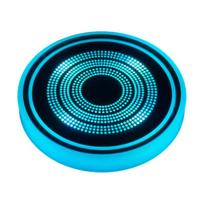 Intelligent LED Car Cup Cup Mat with Auto Dimming Function & 7 Color Option Rechargeable Car Cup Holder for Night Driving