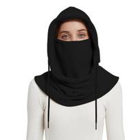 Women Winter Balaclava Hat with Integrated Scarf Thick Warm Polar Fleece Windproof Adjustable Full Protection Outdoor Travel Cold Weather Cycling juoda
