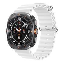 Ocean Band For Samsung Galaxy Watch 7 Ultra 47mm sport Silicone Bracelet correa belt for Samsung Galaxy Watch ultra Strap 47 mm galaxy watch ultra balta