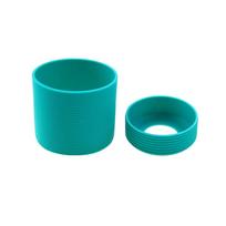 Silicone world 2pcs/set 9.5CM Silicone Cup  Cover Cup Bottom Cover Cup Bottom Ring Cup Sleeve 95MM Thermos Wear Resistant Sheath turkis
