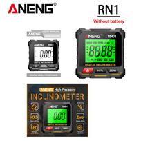 Digital Angle Gauge ANENG Smart Protractor RN01 Mini 360 Degree Inclinometer Angle/level/slope Four-sided Strong Magnetic Tester