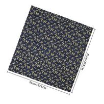 1Pcs Quick Dry Easy Clean Cotton Japanese Type Packing Cloth Suitable for Bento Wrap Gift Box Office Home Camping Use other mėlyna