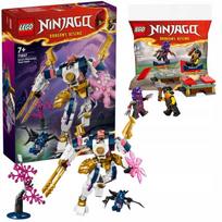 Lego Ninjago Mech Elem Robot Technologiczny Sory 71807 + Teren Szkoleniowy
