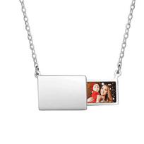 Drawer-Style Locket Photo Locket Necklace Drawer Style Fashion Necklace Locket Pendant  Dress Up auksas