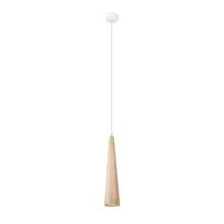 Lampa Wisząca Tuulo 1 Gu10 Naturalne Drewno Wood Lumilo 11.103.00