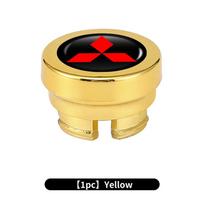 For Mitsubishi Car Cigarette Lighter Dust Cover Dustproof Decoration Cap Interior Accessories Outlander Lancer Eclipse Mirage