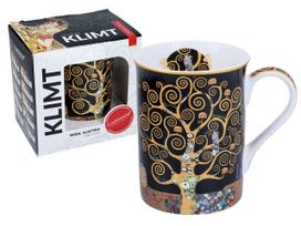 Kubek Porcelanowy Gustav Klimt Drzewo Życia Classic New Prezent