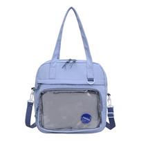 JK Cute Crossbody Bag Doll Display Simple Itabag Fashion Student School Bag  Girl/Boy mėlyna