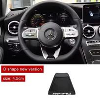 Automobilio vairo emblemos lipdukas Interjero ženkliuko apdaila Mercedes benz W166 W206 W177 W176 W211 W212 W213 GLA GLC