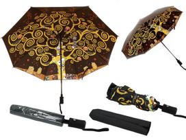 Parasol Automatyczny Składany Gustav Klimt Drzewo Życia Carmani
