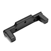 Tool Black Luggage Feet Stud 24*6.6cm Replacement Trolley Luggage Bracket Stand Support Plastic Suitcase Foot Universal juoda