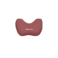 Car Seat Headrest Memory Foam Neck Pillow Accessories For Mercedes Benz AMG W203 W205 W206 W211 W220 W212 W201 W210 W108 W168 raudona