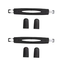 2 Pcs /Set Durable Plastic Luggage Pull Handle Flexible Easy Install Replacement Handle Strap Handle Grip Travel Accessories juoda