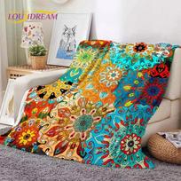 Latest Nordic Turkish Bohemia Celt Soft Flannel Blanket for Beds Bedroom Sofa Picnic,Throw Blanket for Outdoor Leisure Nap Gift 75x90cm