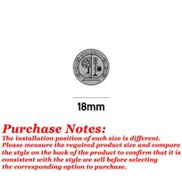 18/29/37/48/52/57mm 3D Affalterbach AMG Emblem Sticker Car Start Button Cover Decoration Steering Wheel Decal For Mercedes Benz 1PCS