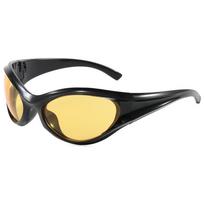 Women Men Luxury Designer Hip Hop One Piece Y2K Sun Glasses Oversized Punk Sport Sun Glasses Professional Vision Correction